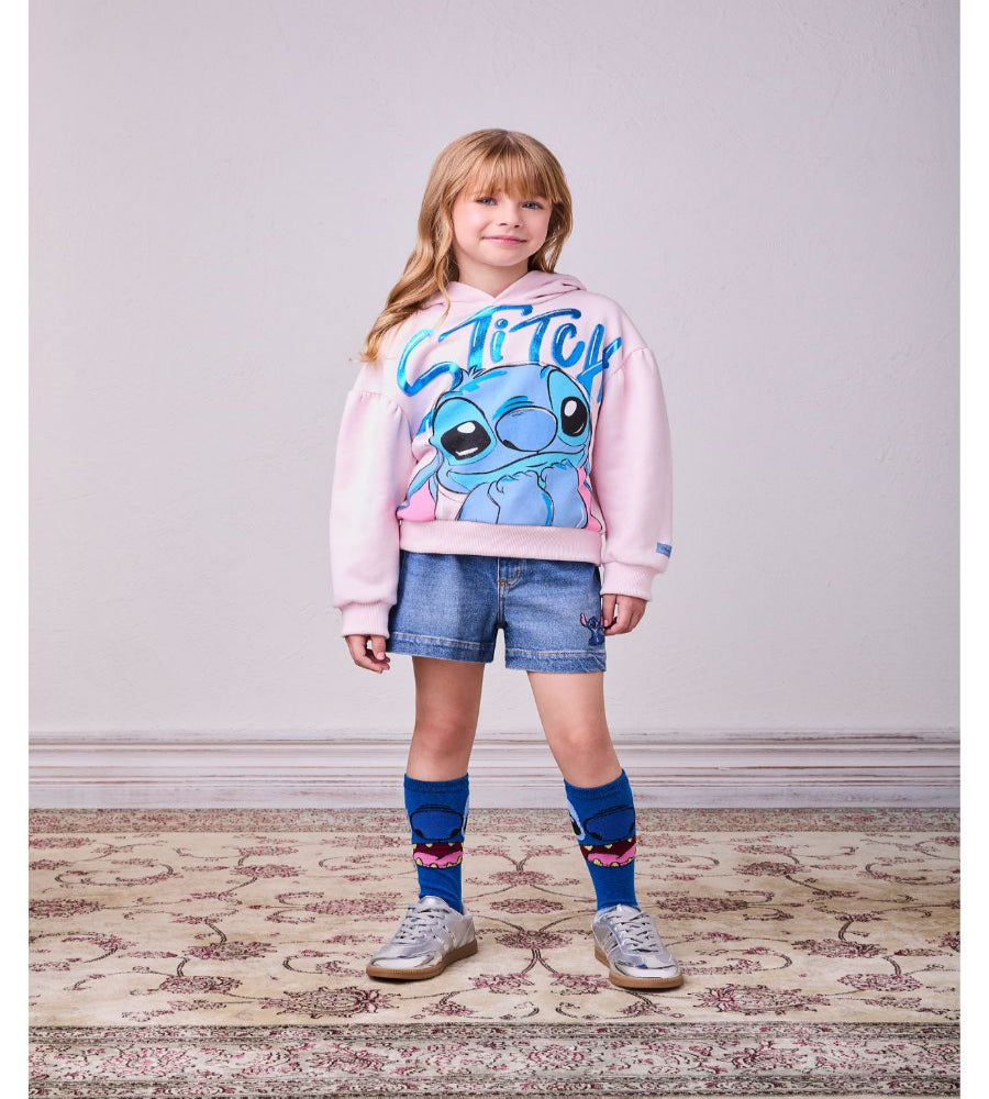 Casaco Disney Rosa Baby