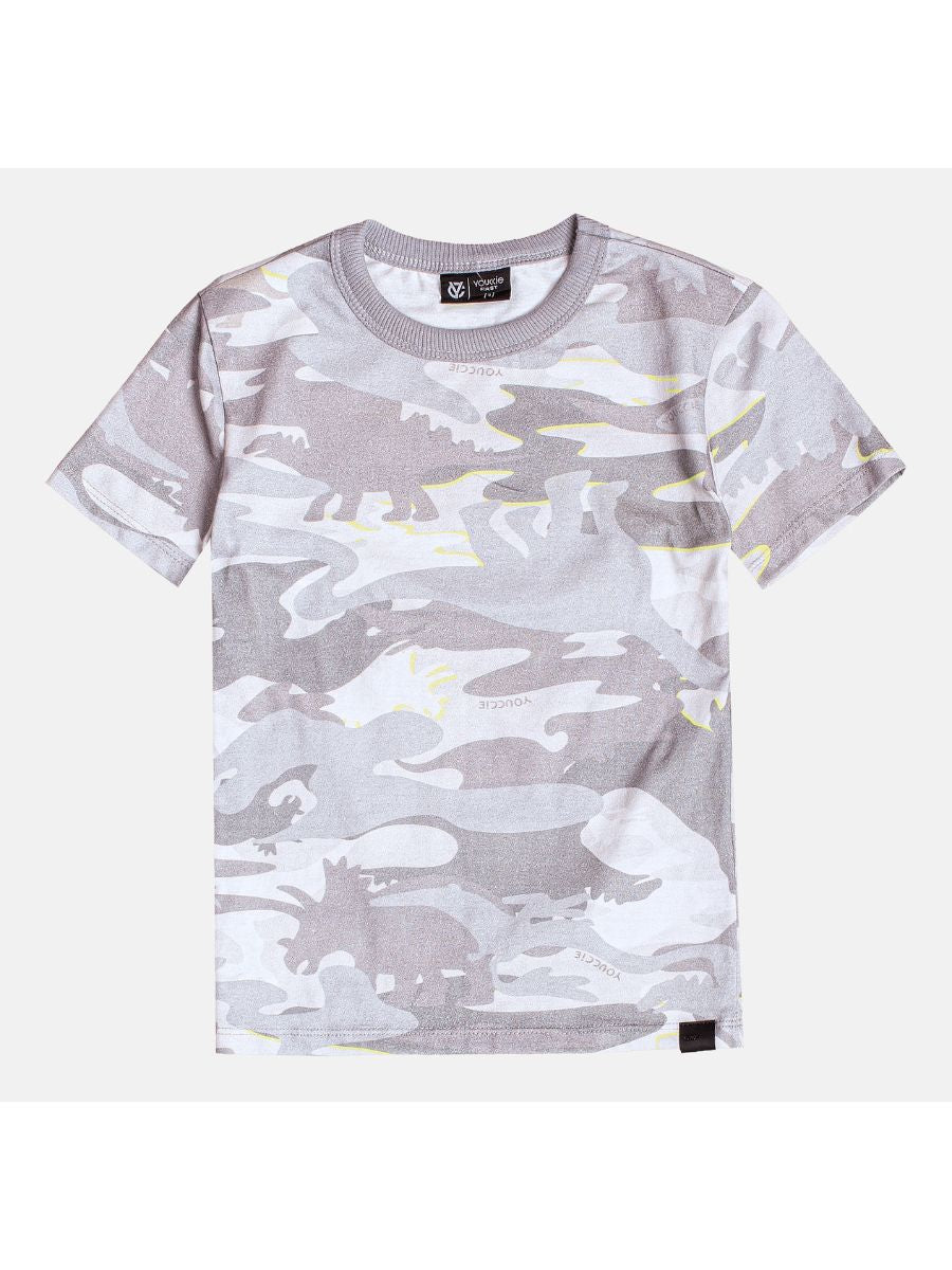 T-Shirt MC Camuflado Jurássico