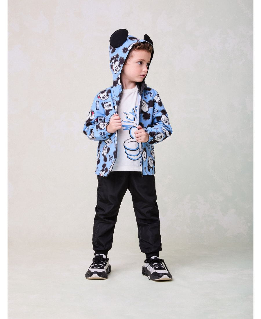 Jaqueta com Capuz Mickey College