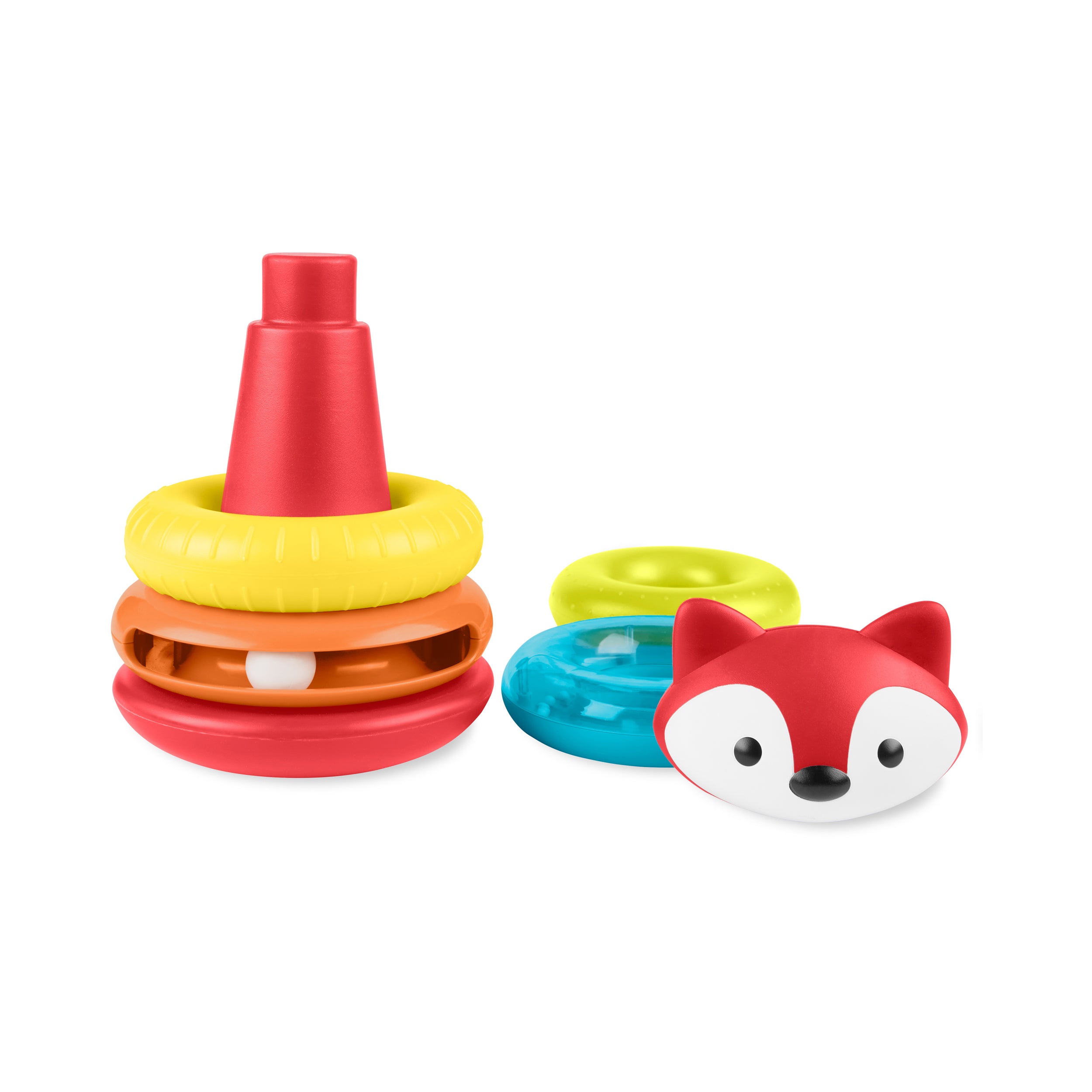 Brinquedo Infantil Skip Hop Raposa – Argolas de Empilhar Divertidas