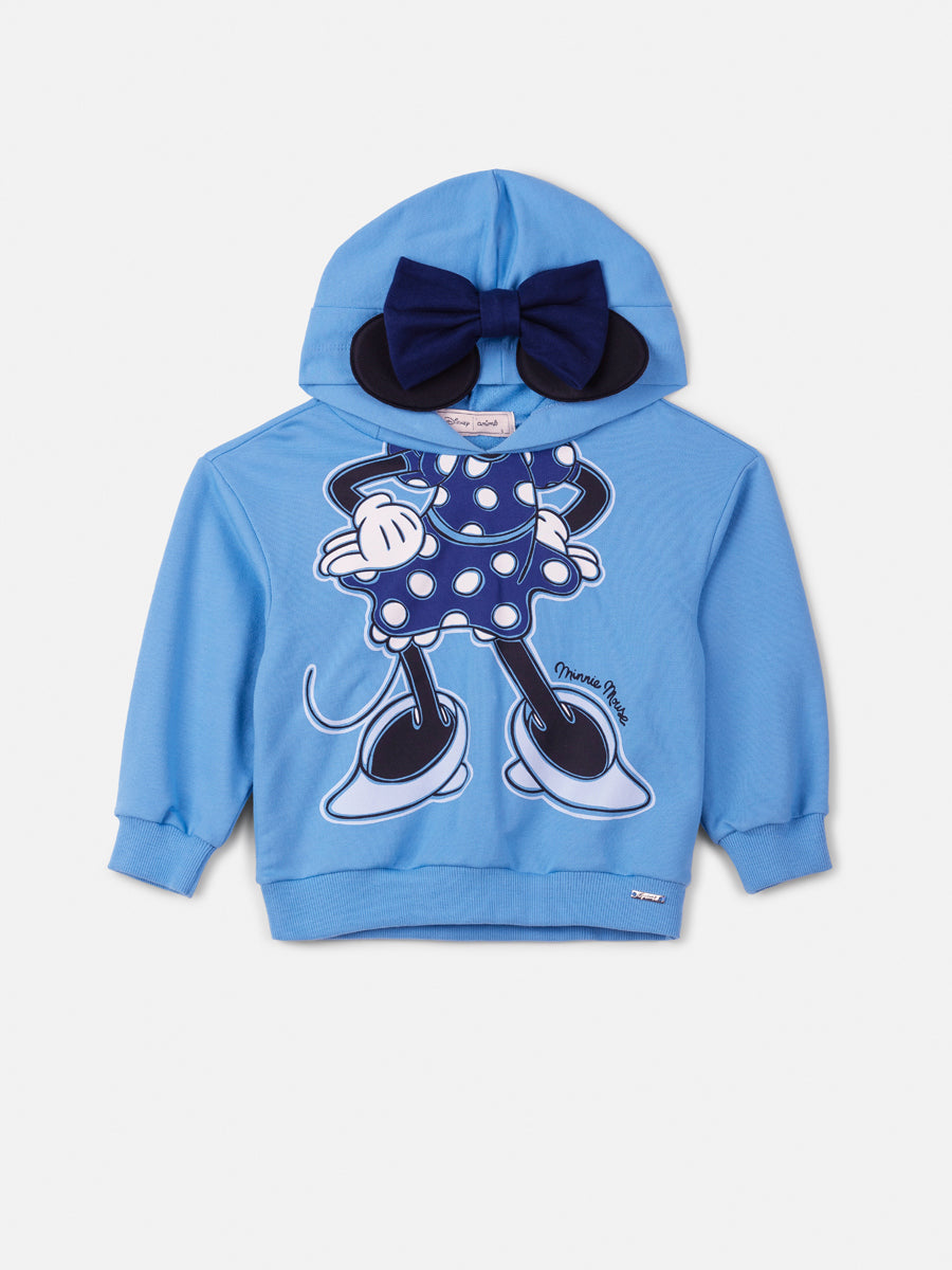 Casaco Minnie Animê Petite Azul Denim