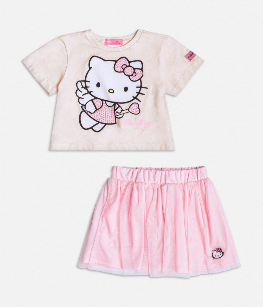 Conjunto Blusa e Saia