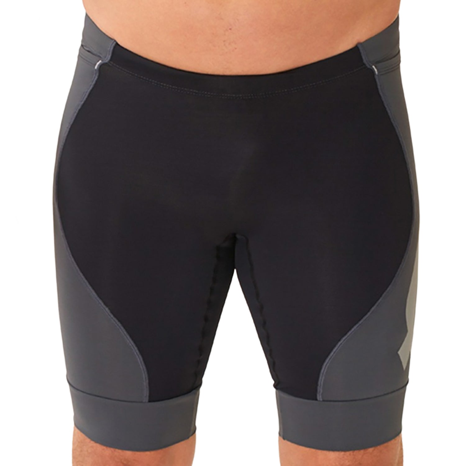 BERMUDA MULTISPORT RUN PRETA E ESTANHO COM F EM ESTANHO MASCULINA