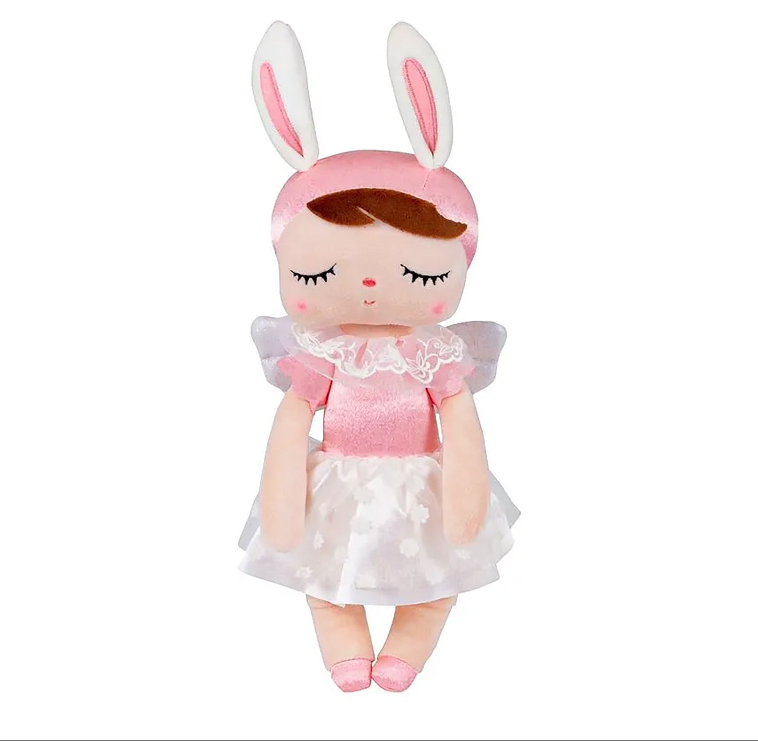 Boneca Metoo Angela Angel Rosa - 33 cm