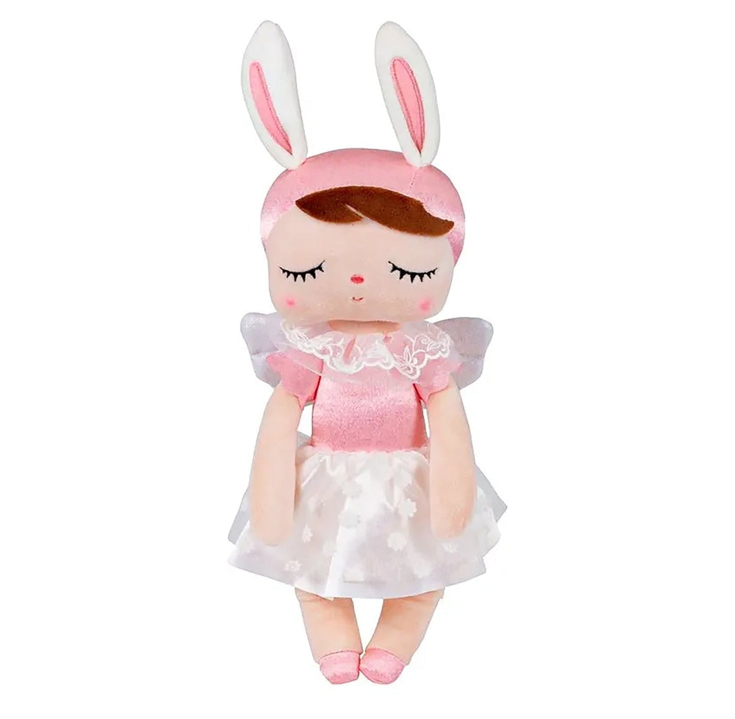 Boneca Metoo Angela Angel Rosa - 33 cm