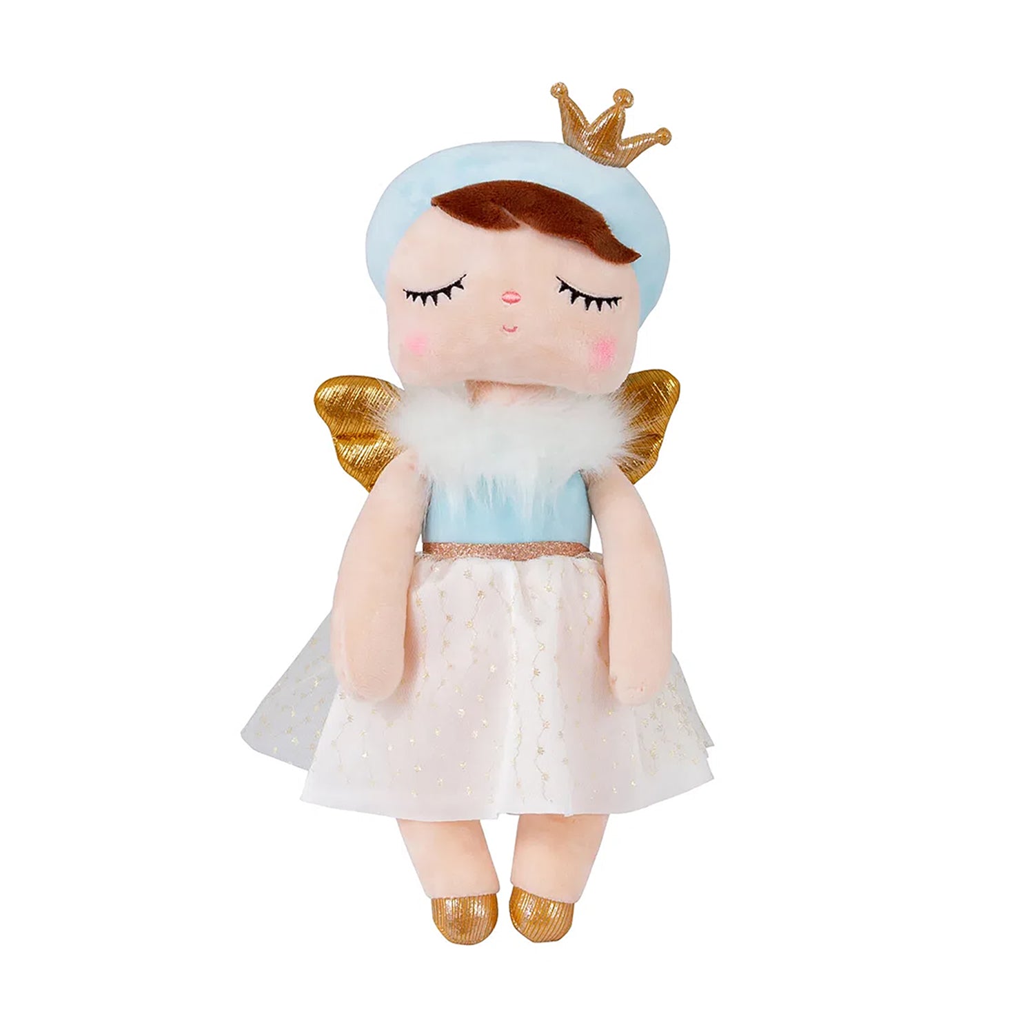 Boneca Metoo Angela Angel Azul - 33 cm