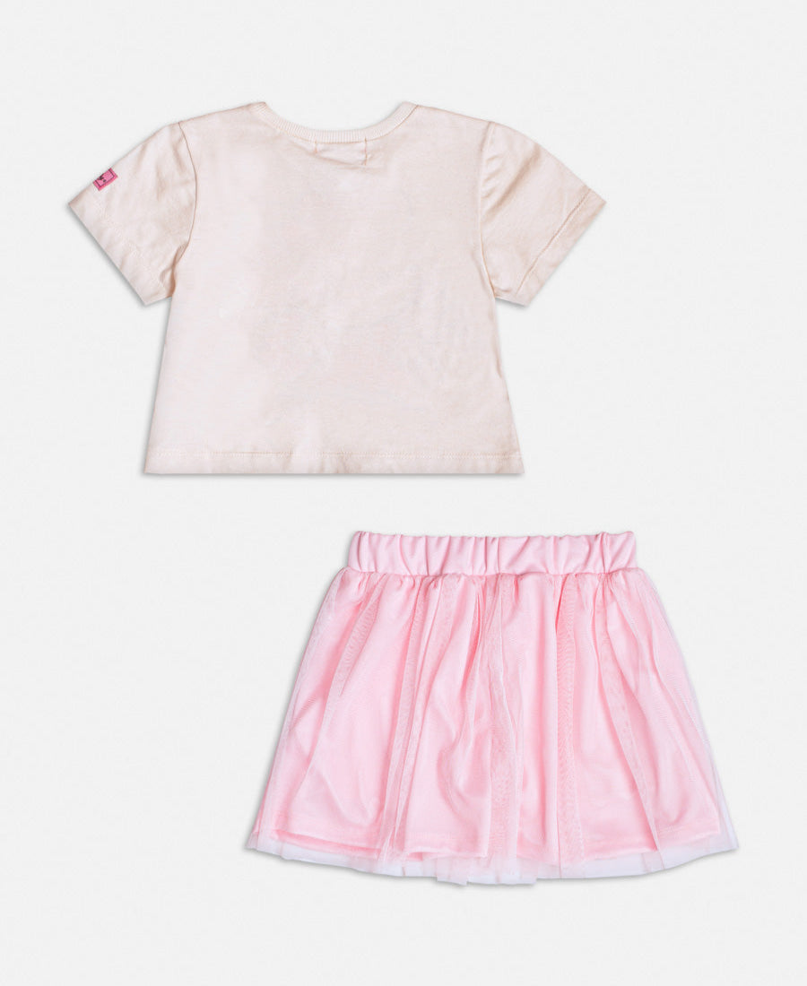 Conjunto Blusa e Saia
