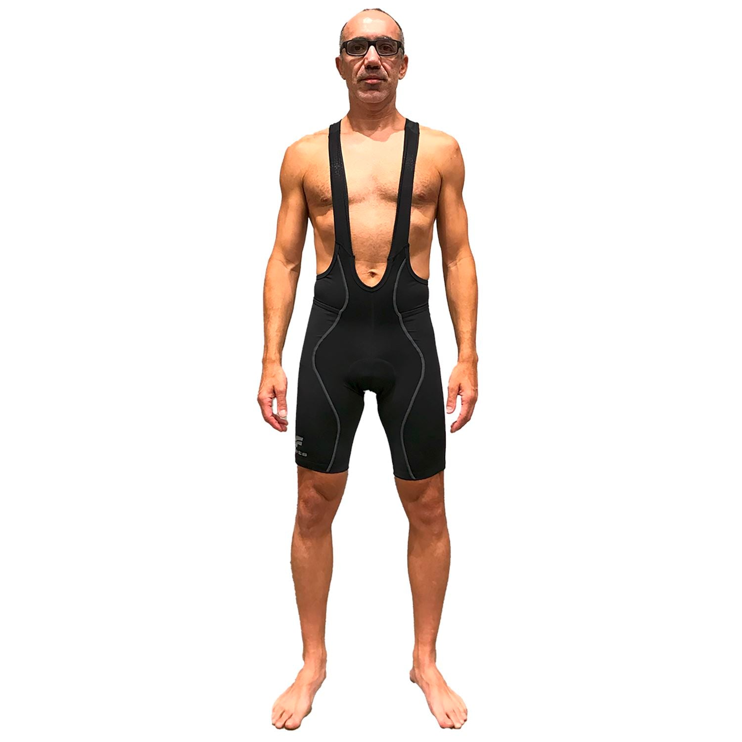 Bretelle Nova Cycletech Masculino Preto com Estanho