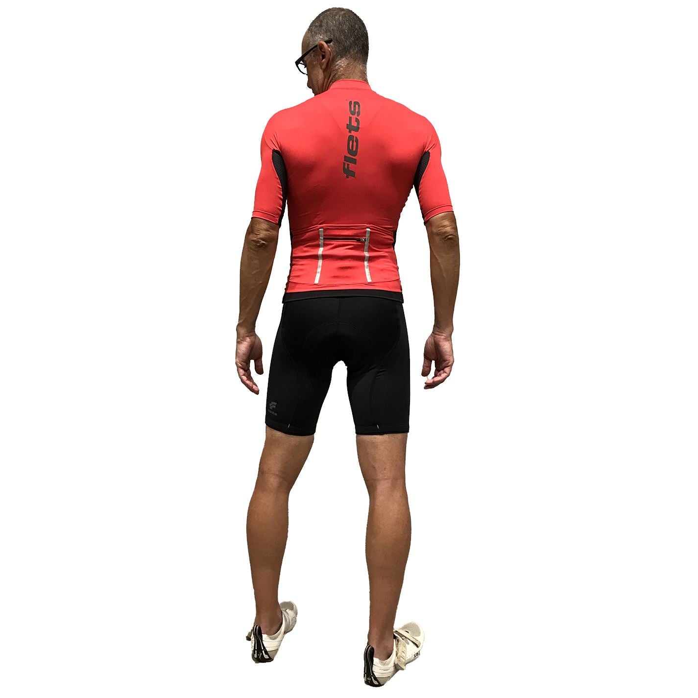 Jersey Manga Curta Nova Cycletech Vermelho