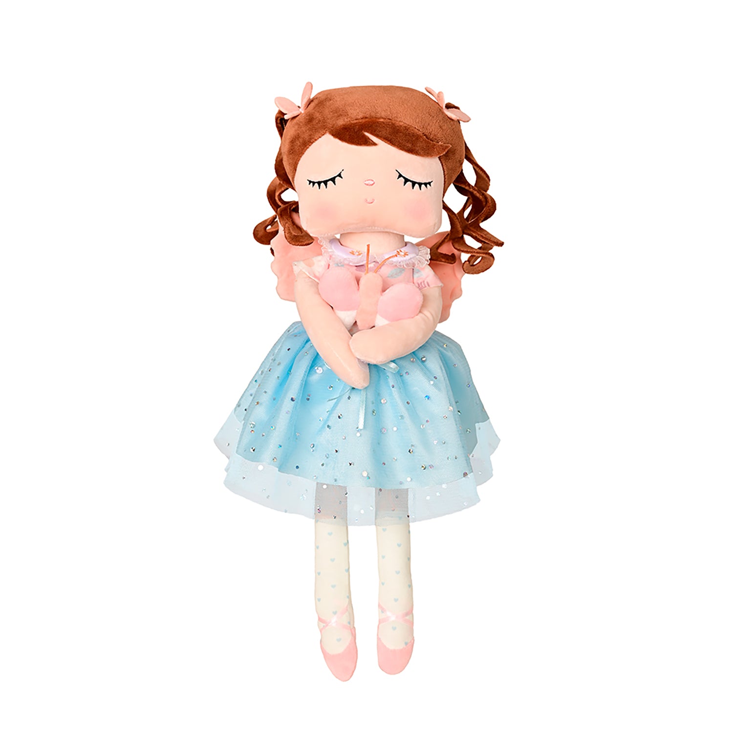 Boneca Metoo com Caixa Angela Fada Happiness Maya - 33 cm