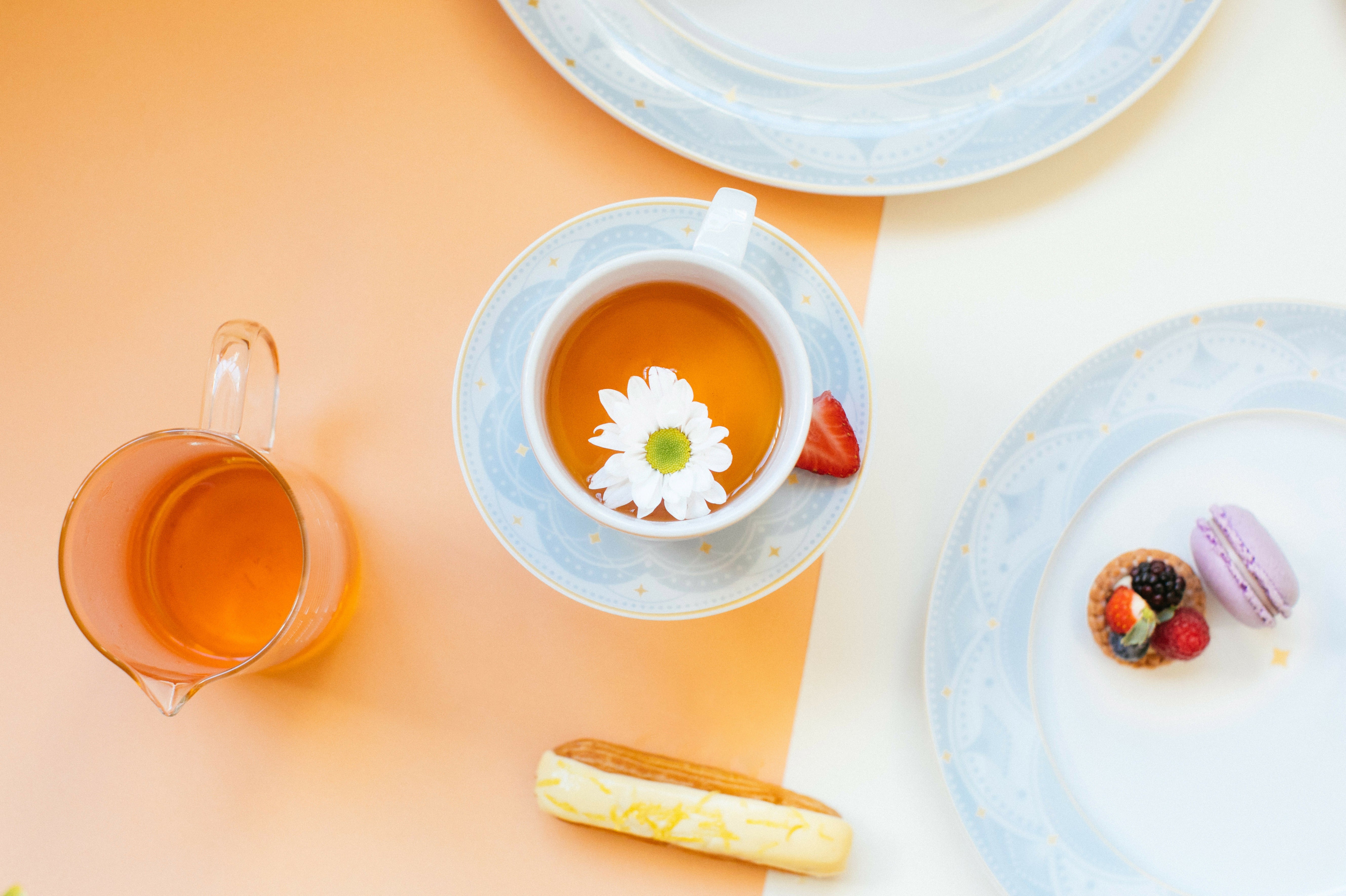 Composição Azul Celeste