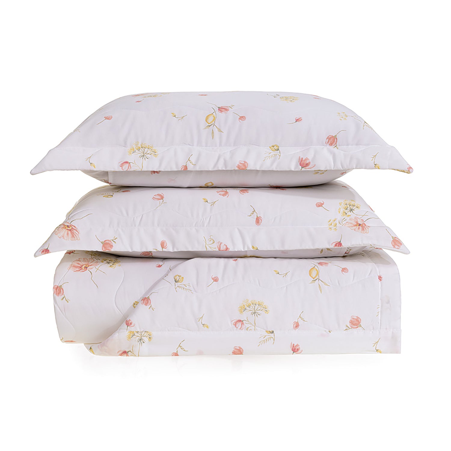 Colcha King Trussardi Infiorata 300 Fios Algodão Egípcio