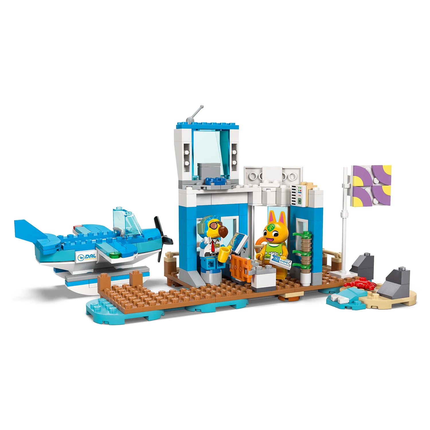 Lego Animal Crossing - Voe com Dodo Airlines