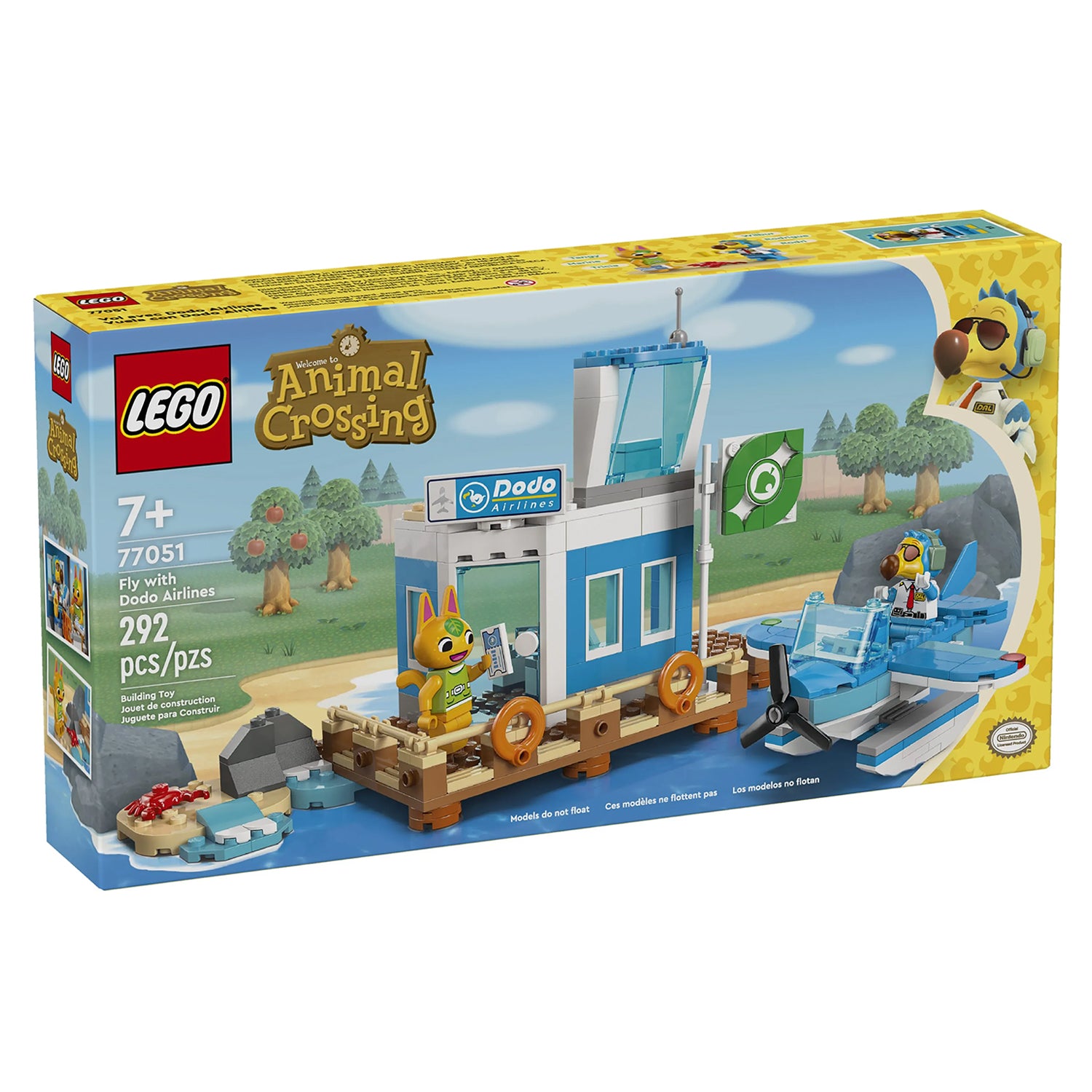 Lego Animal Crossing - Voe com Dodo Airlines