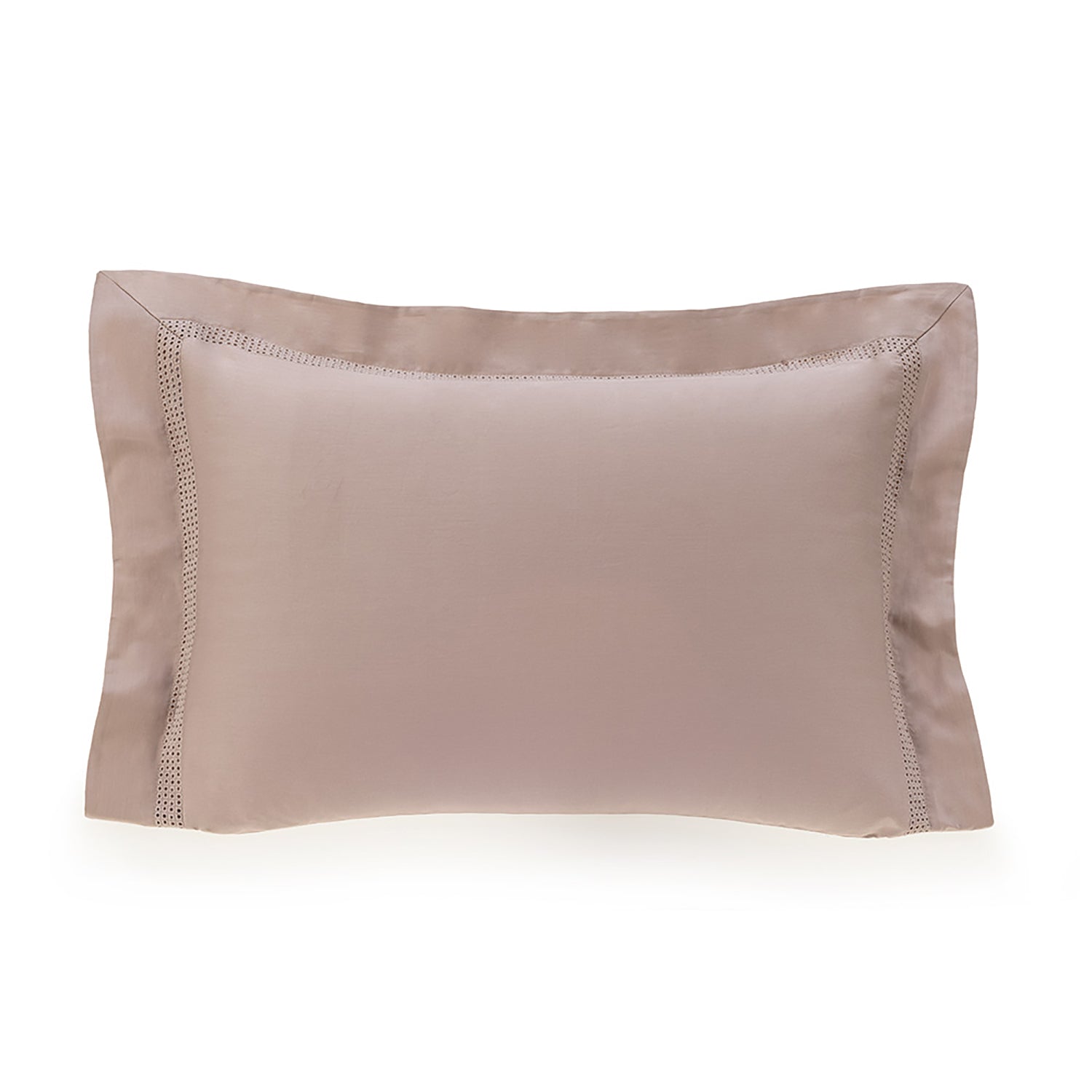 Fronha Padrão Trussardi Marconi Nocciola/Legno Algodão Egípcio