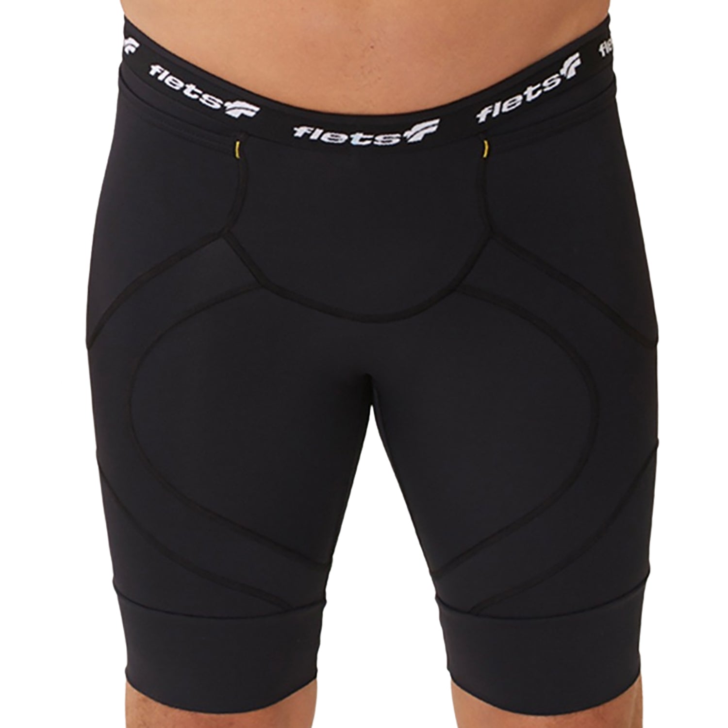 Bermuda Run X3X Compression Ultra Masculina Preto