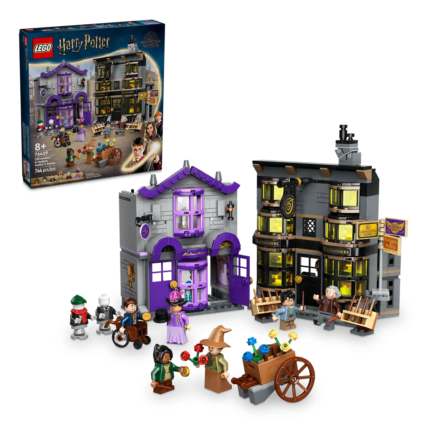 Lego Harry Potter - Ollivanders e as vestes de Madame Malkin