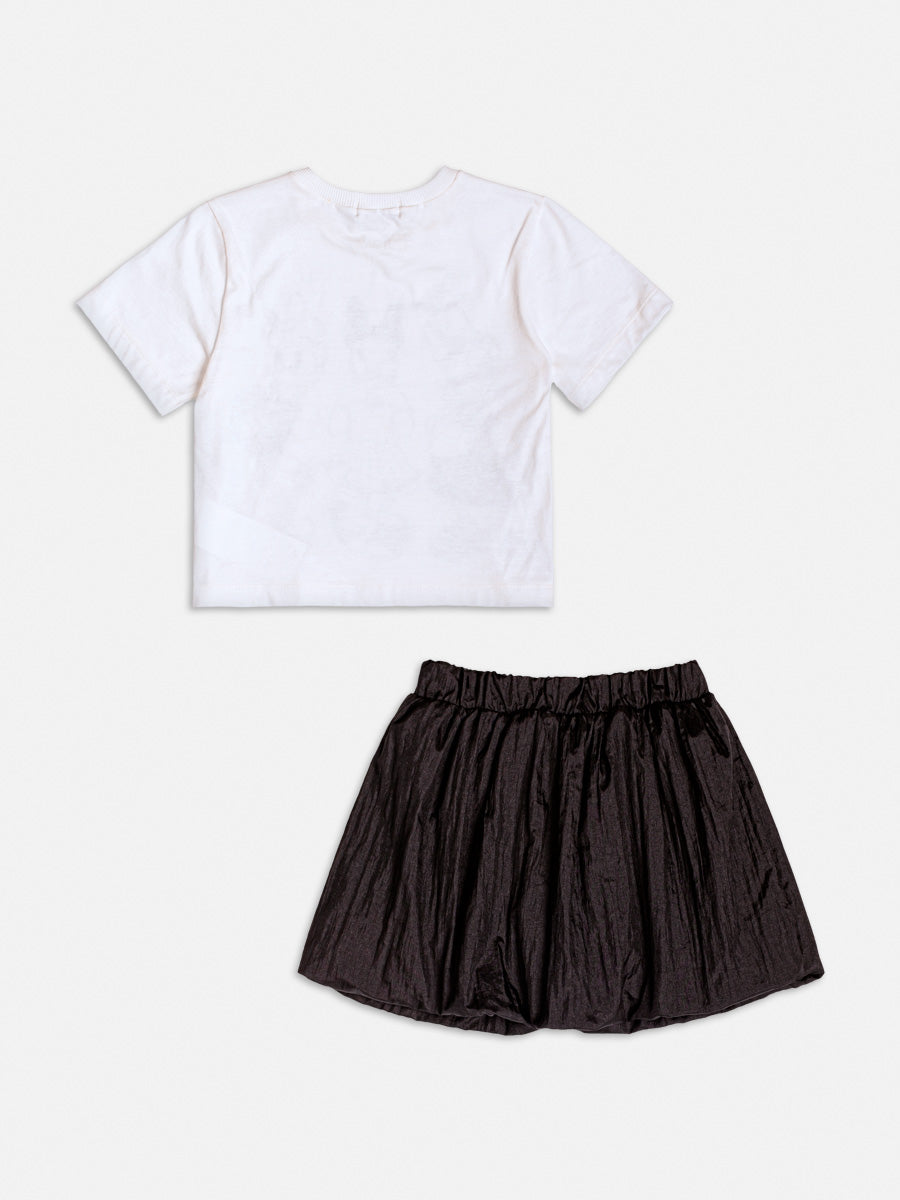 Saia Parachute Balonê Preto