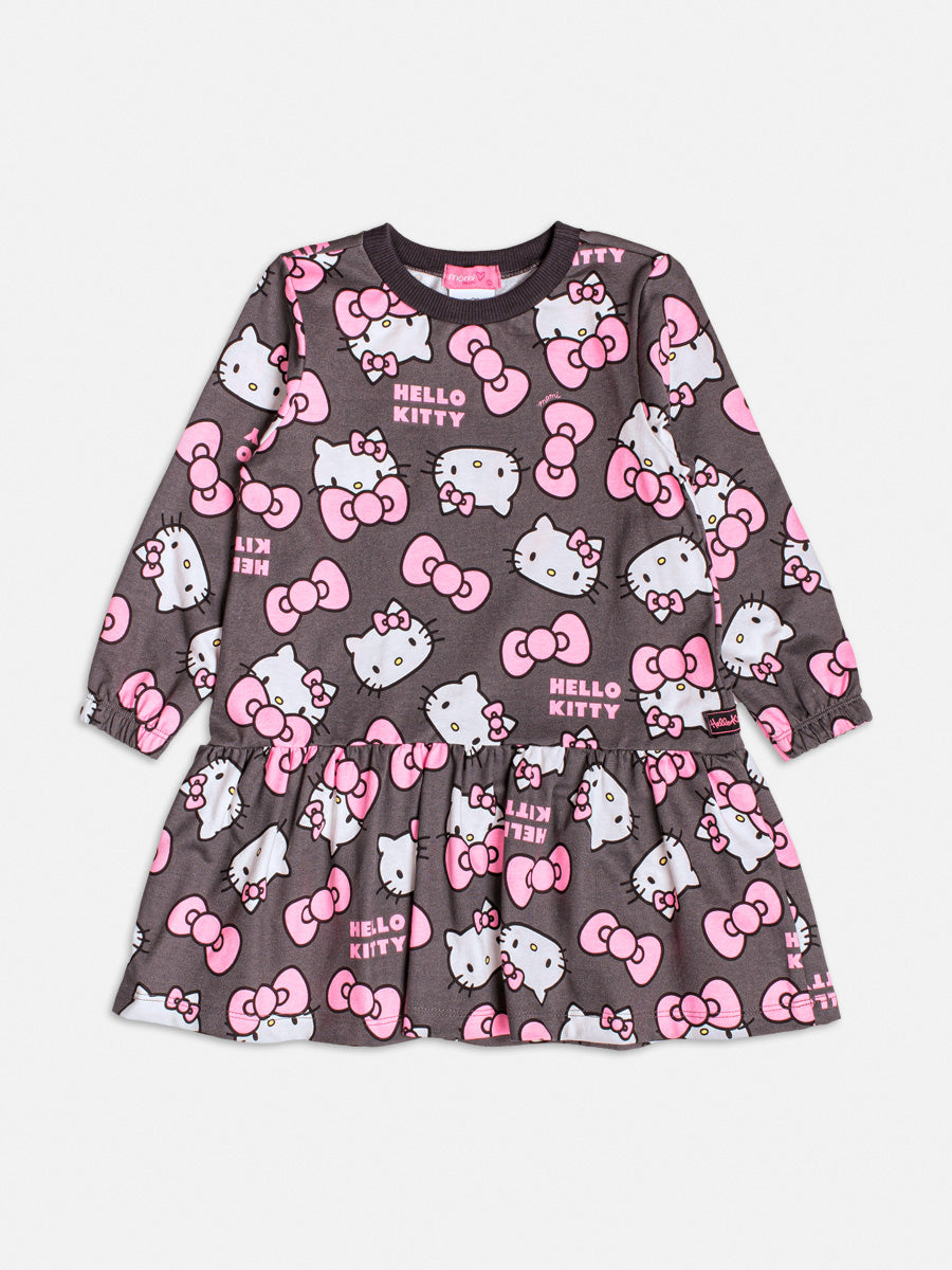 Vestido ML  Hello Kitty Laços