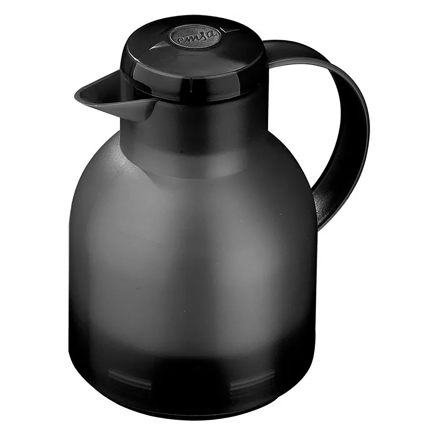 Garrafa Térmica de 1 Litro Quick Press Samba Emsa Preta