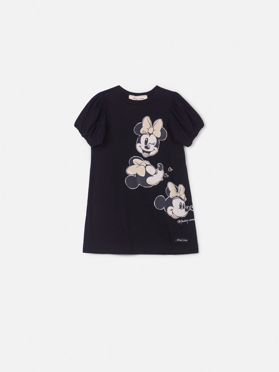 Tee Dress Animê Petite Preto