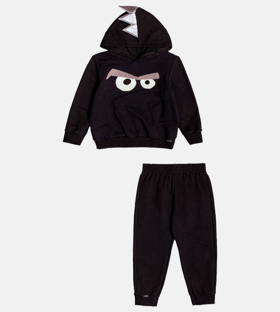 Conjunto Casaco e Calça Preto