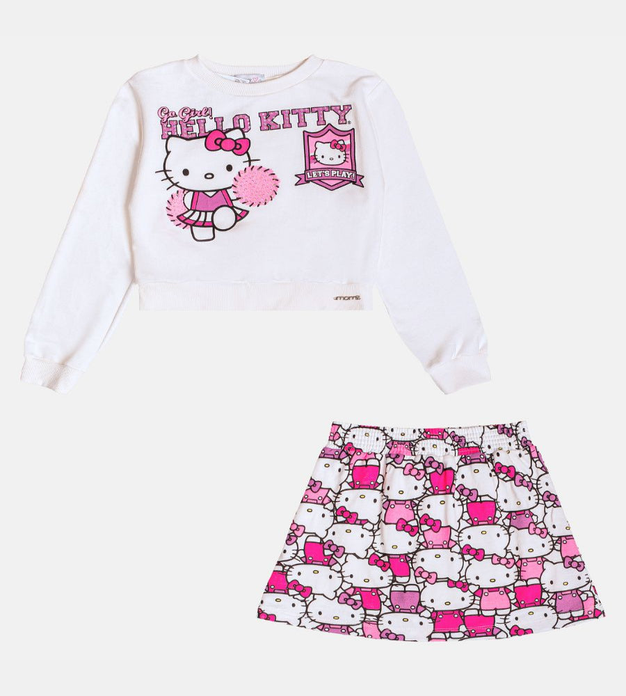 Conjunto Casaco e Saia Pérola