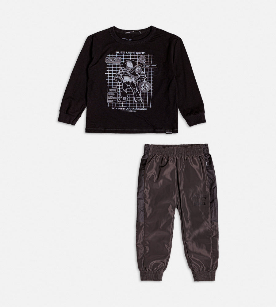 Conjunto T-Shirt e Calça Preto