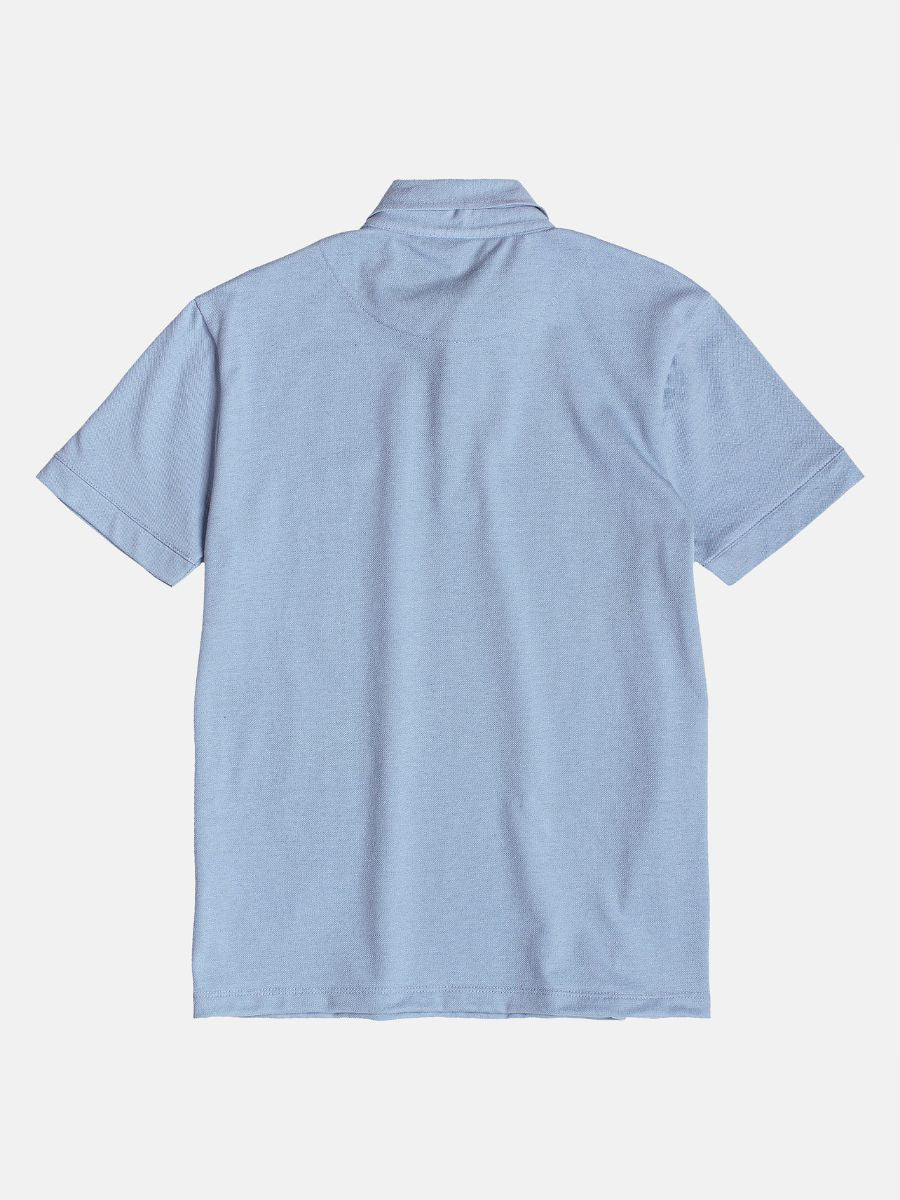 Camisa Polo MC Azul Celeste