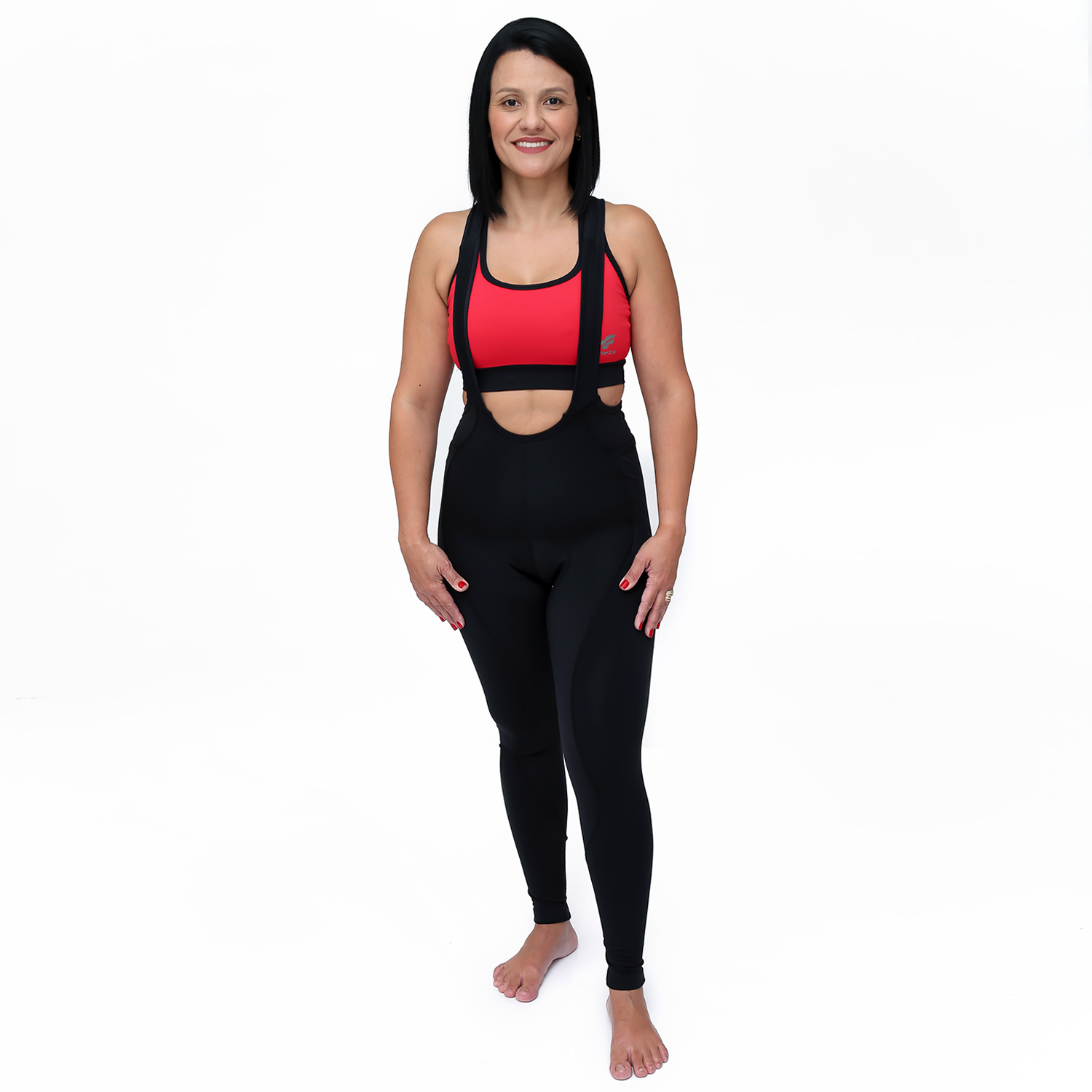 Calça Bretelle Nova Cycletech Feminina Allblack