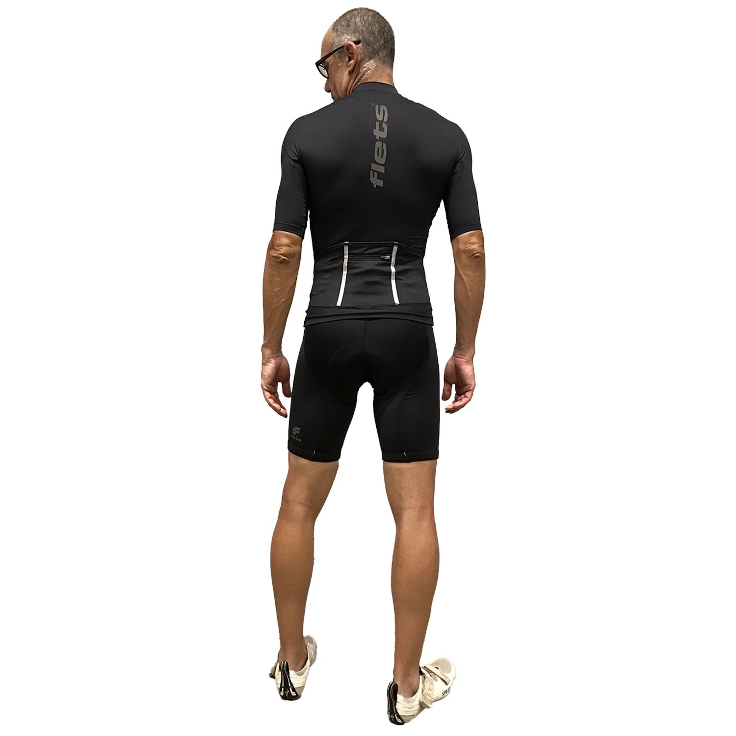 Jersey Manga Curta Nova Cycletech Preto