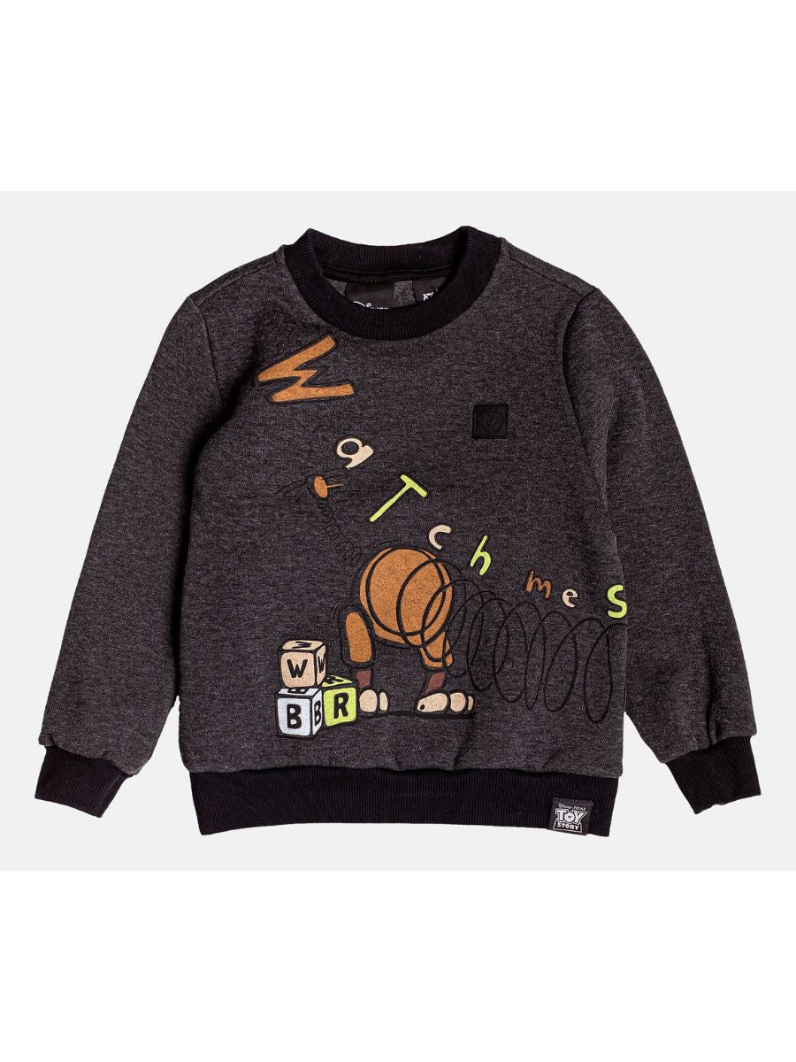 Casaco Peluciado Youccie Grafite Escuro