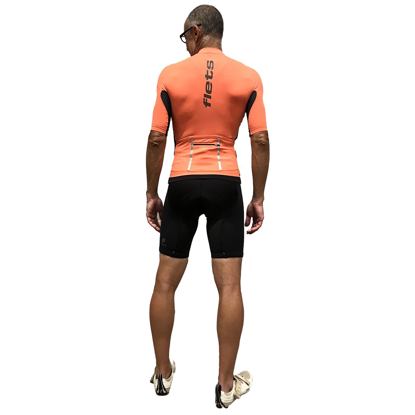 Jersey Manga Curta Nova Cycletech Salmão