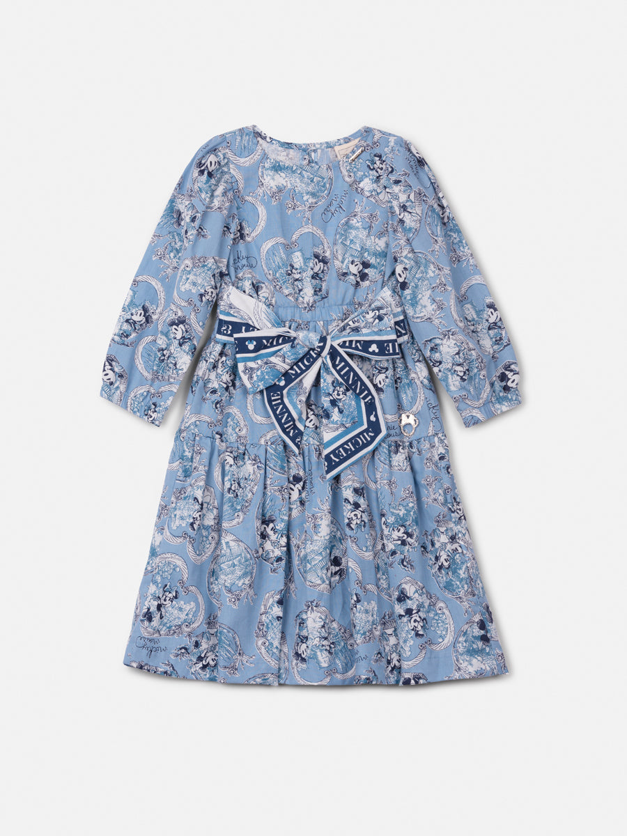 Vestido ML Animê Petite Mickey Minnie Class