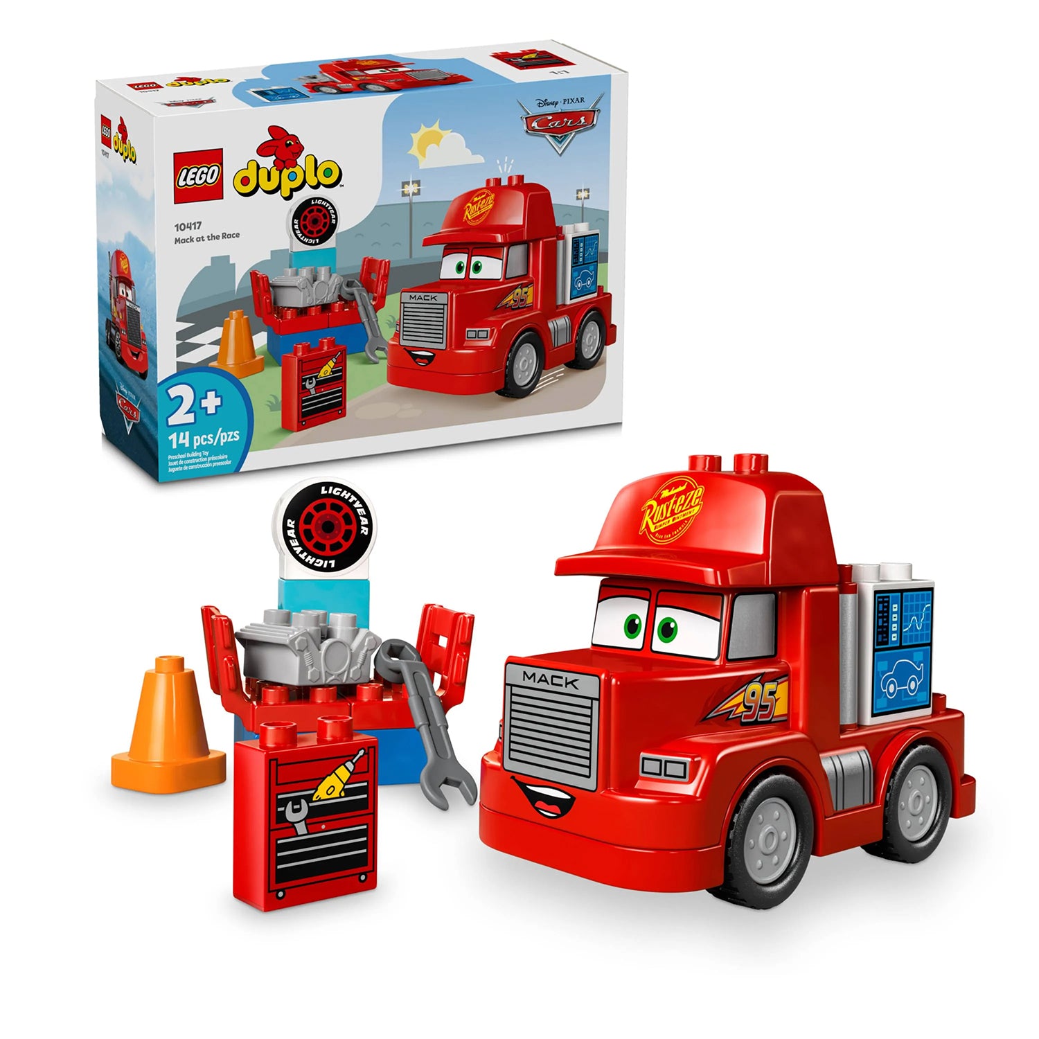 Lego Duplo - Mack na Corrida