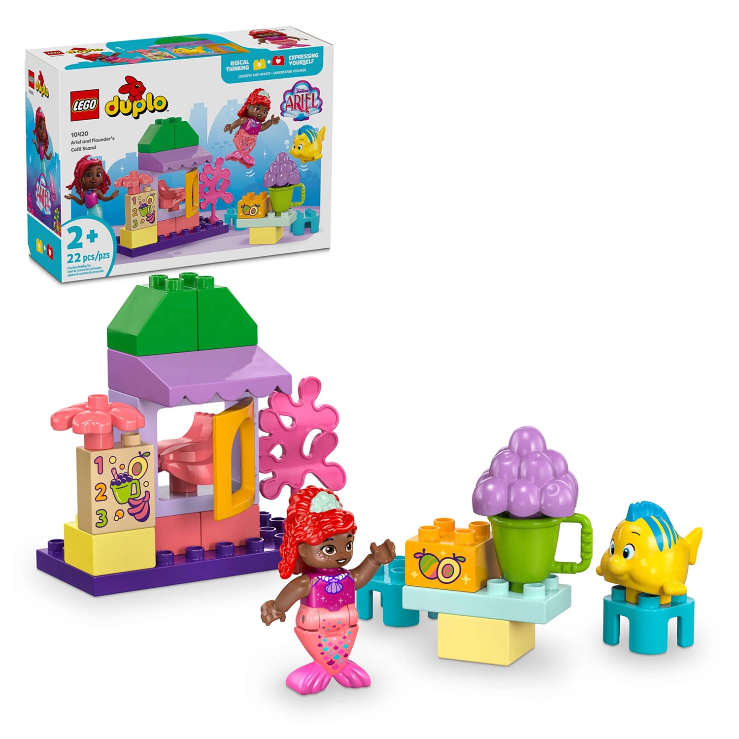 Lego Duplo - Barraca do Café Ariel e Linguado