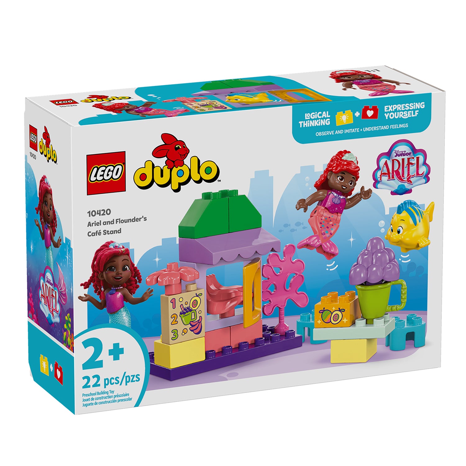 Lego Duplo - Barraca do Café Ariel e Linguado