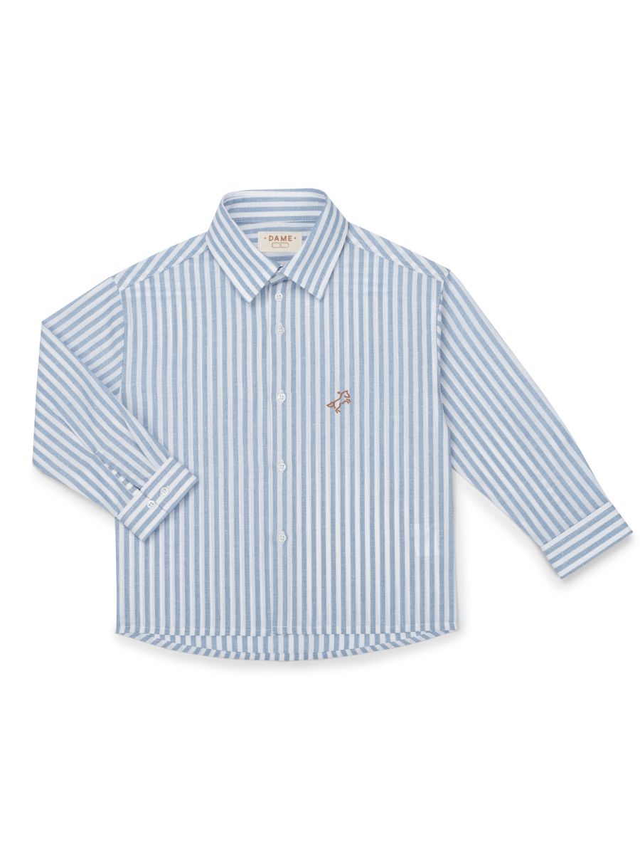Camisa List Luhi Delave