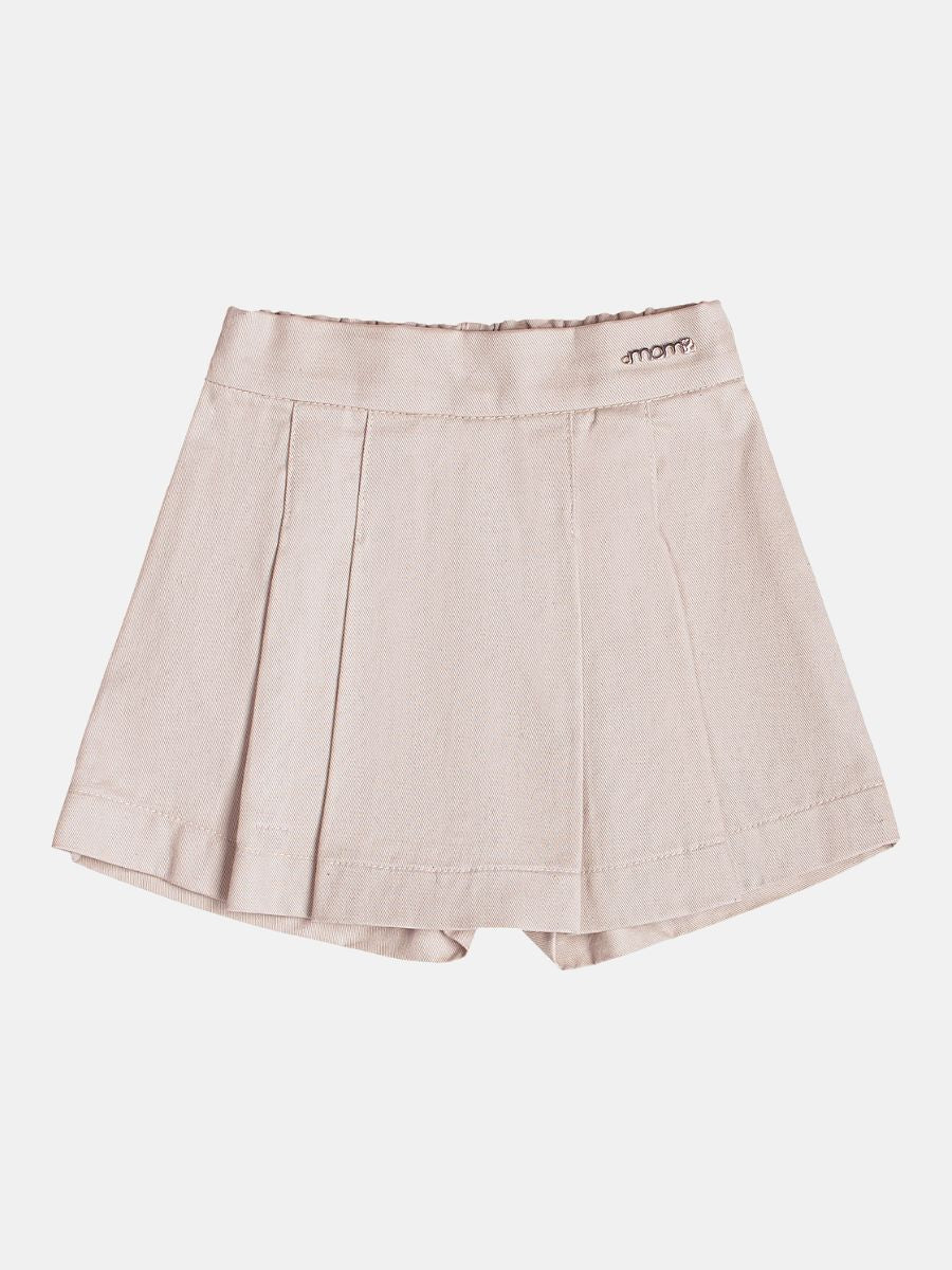 Conjunto ML Blusa Branca com estampa e Shorts Pérola Infantil