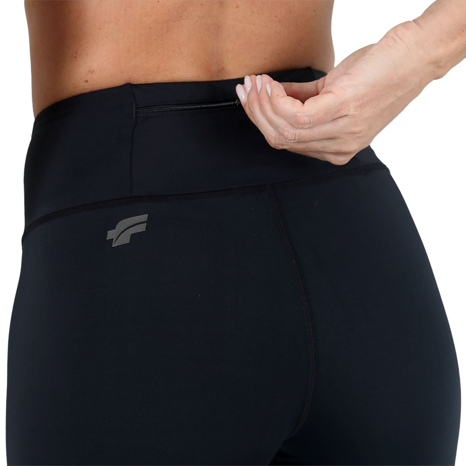 Calça Running de Compressao Bolso Cós