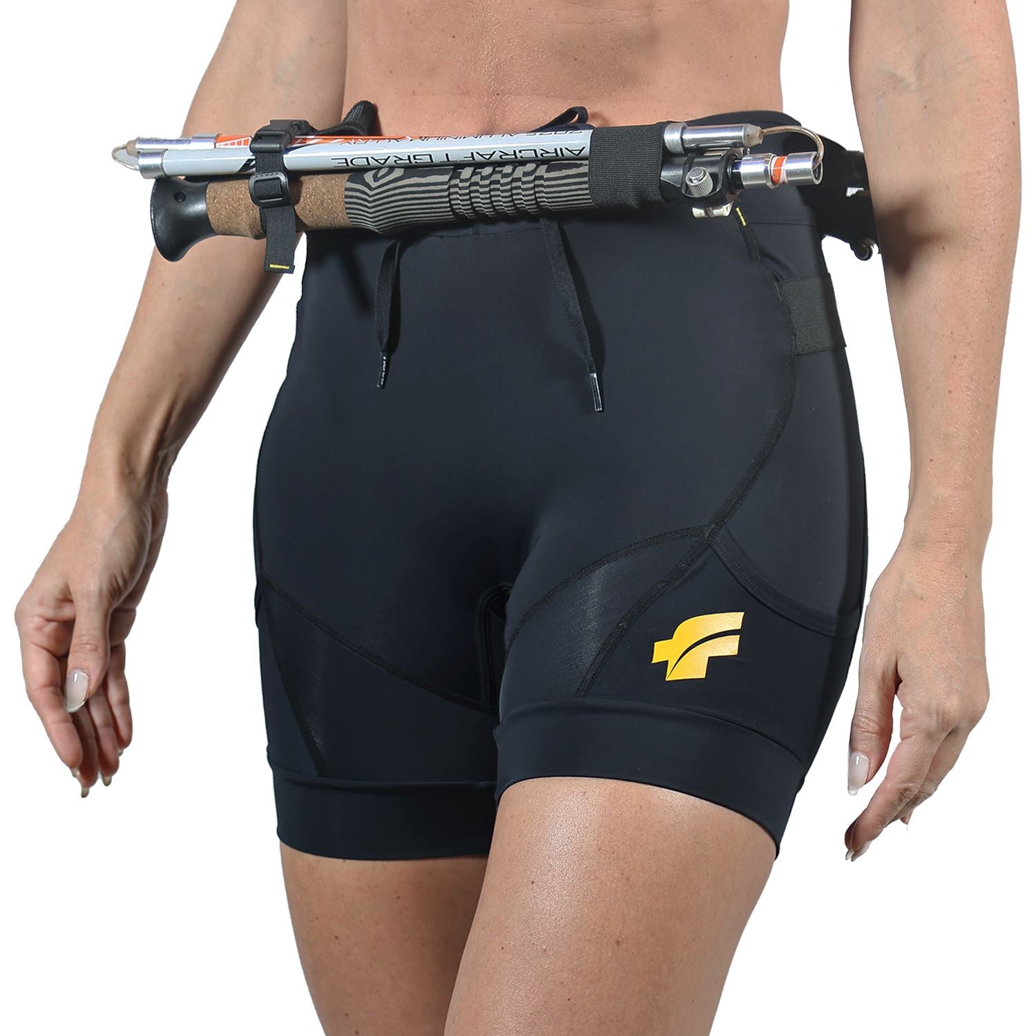 Bermuda Trail Running Feminina Preto