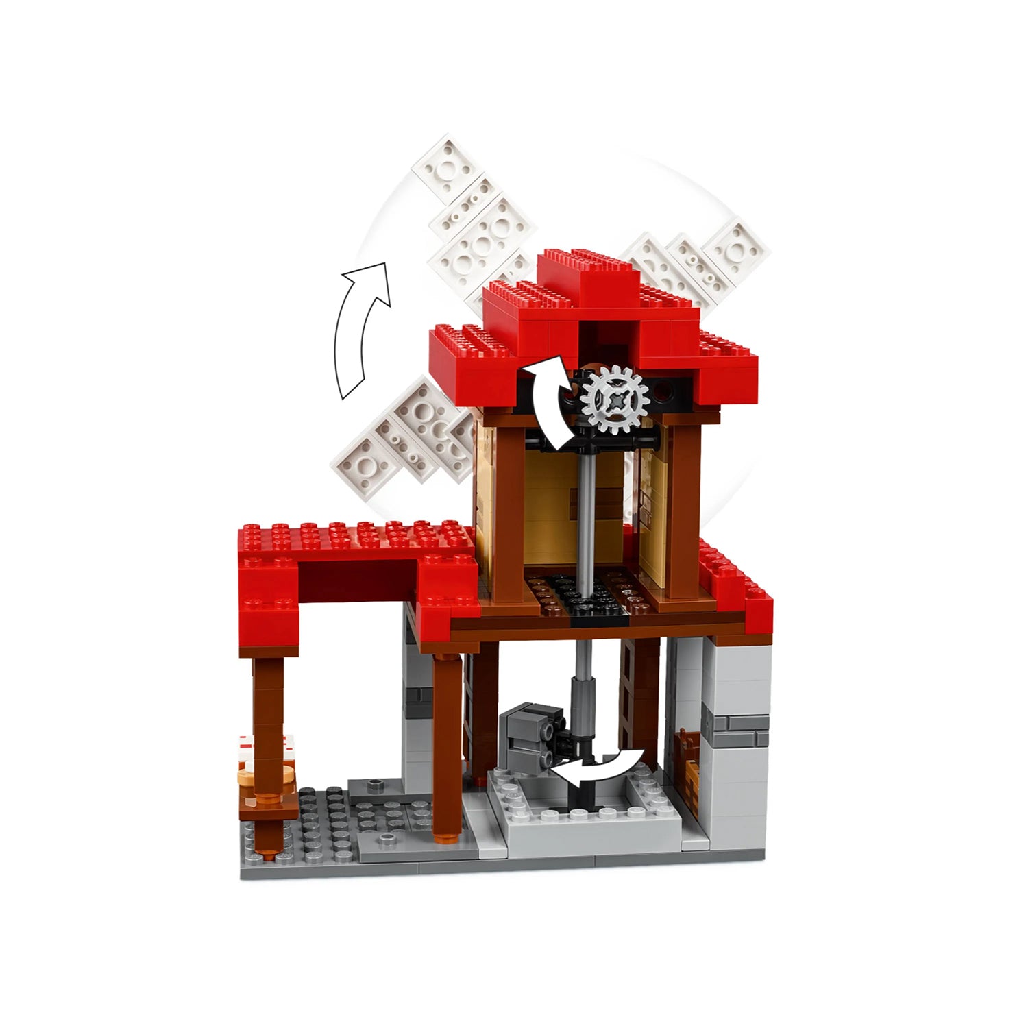 Lego Minecraft - A Fazenda do Moinho de Vento – JaLoo