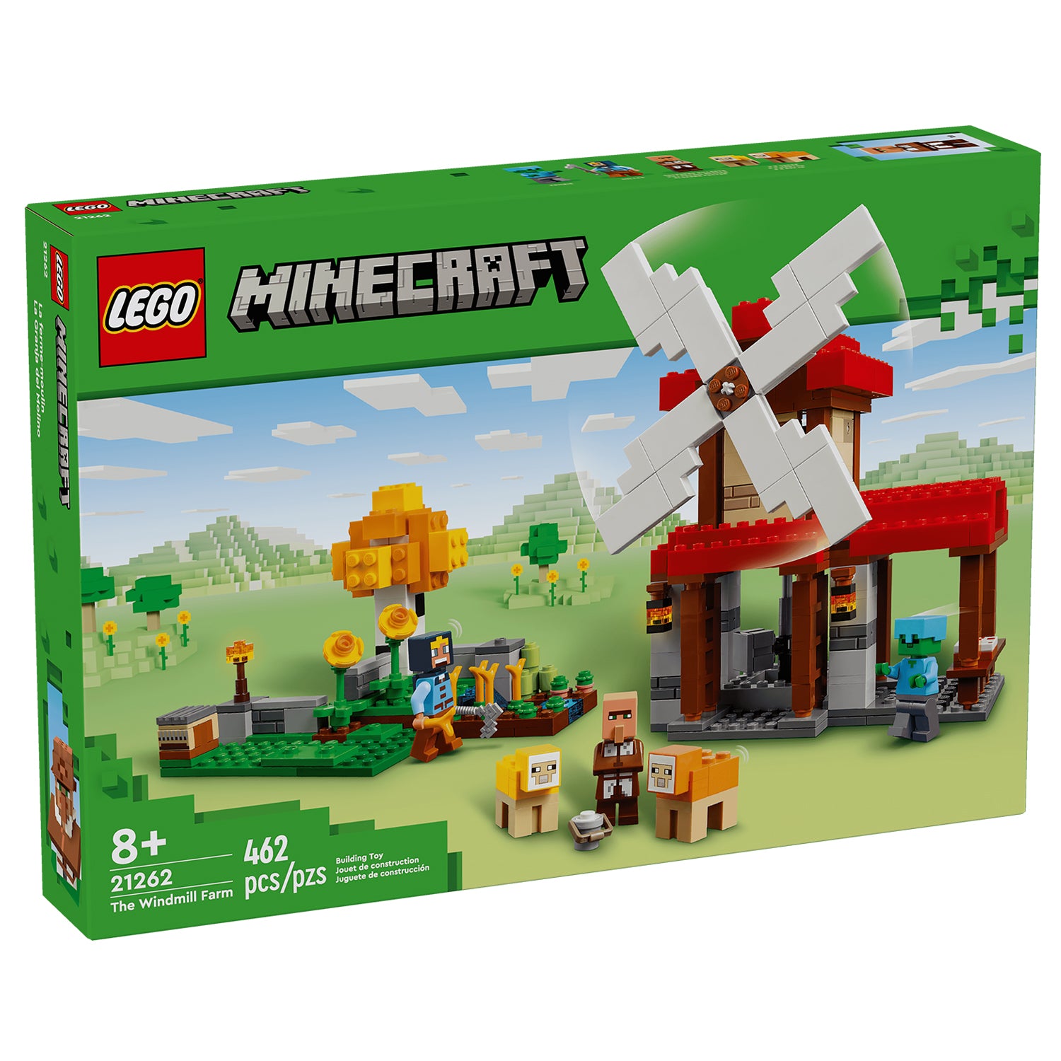 Lego Minecraft - A Fazenda do Moinho de Vento