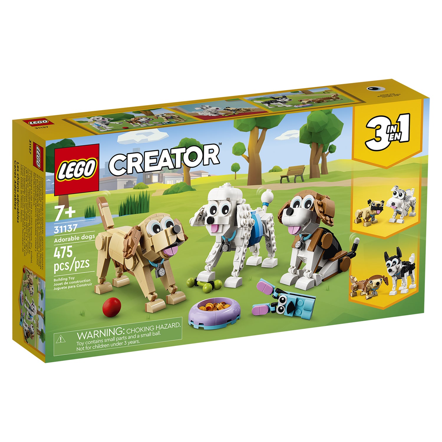 Lego Creator 3 em 1 - Cachorros Adoráveis