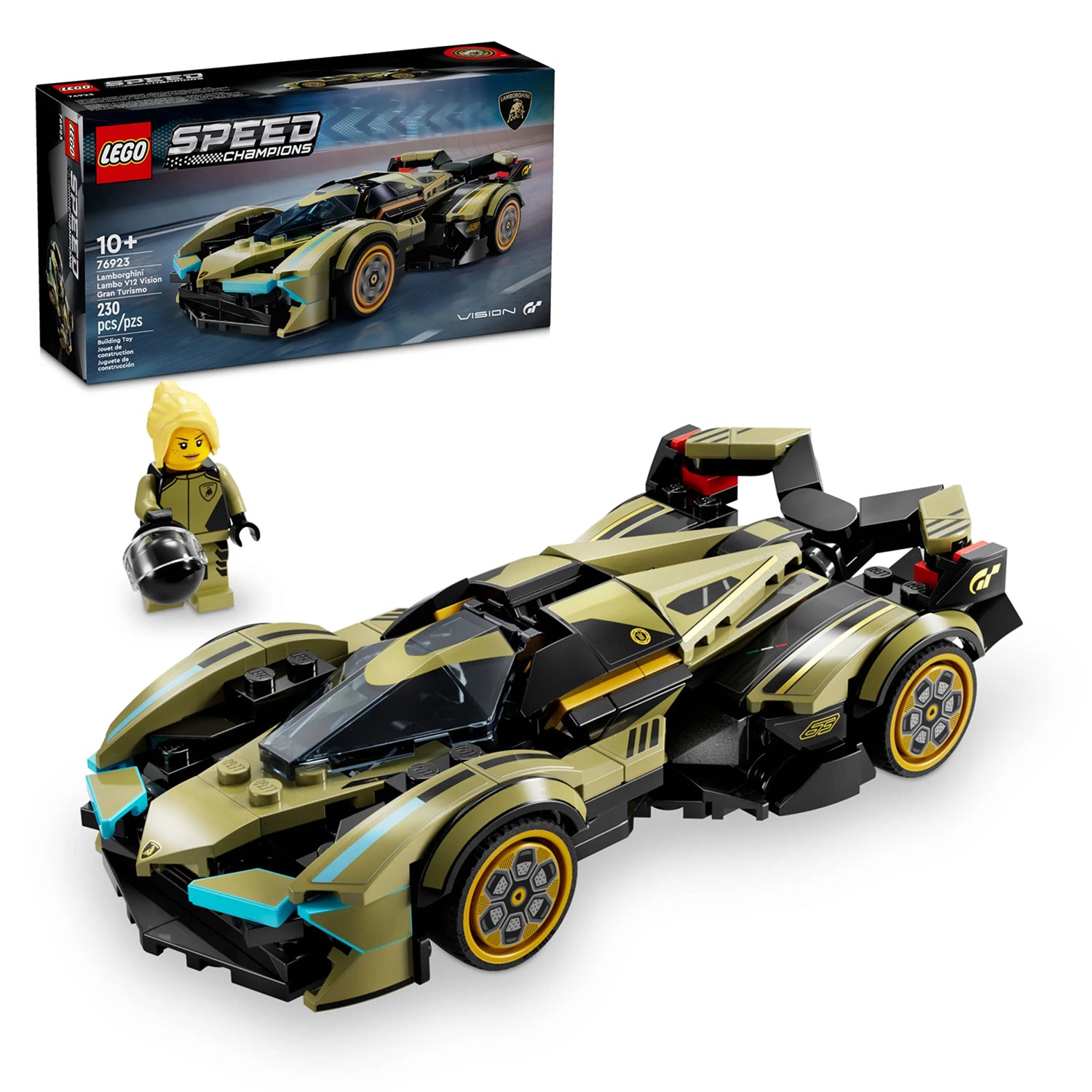 Lego Speed Champions - Supercarro Lamborghini Lambo V12 Vision GT