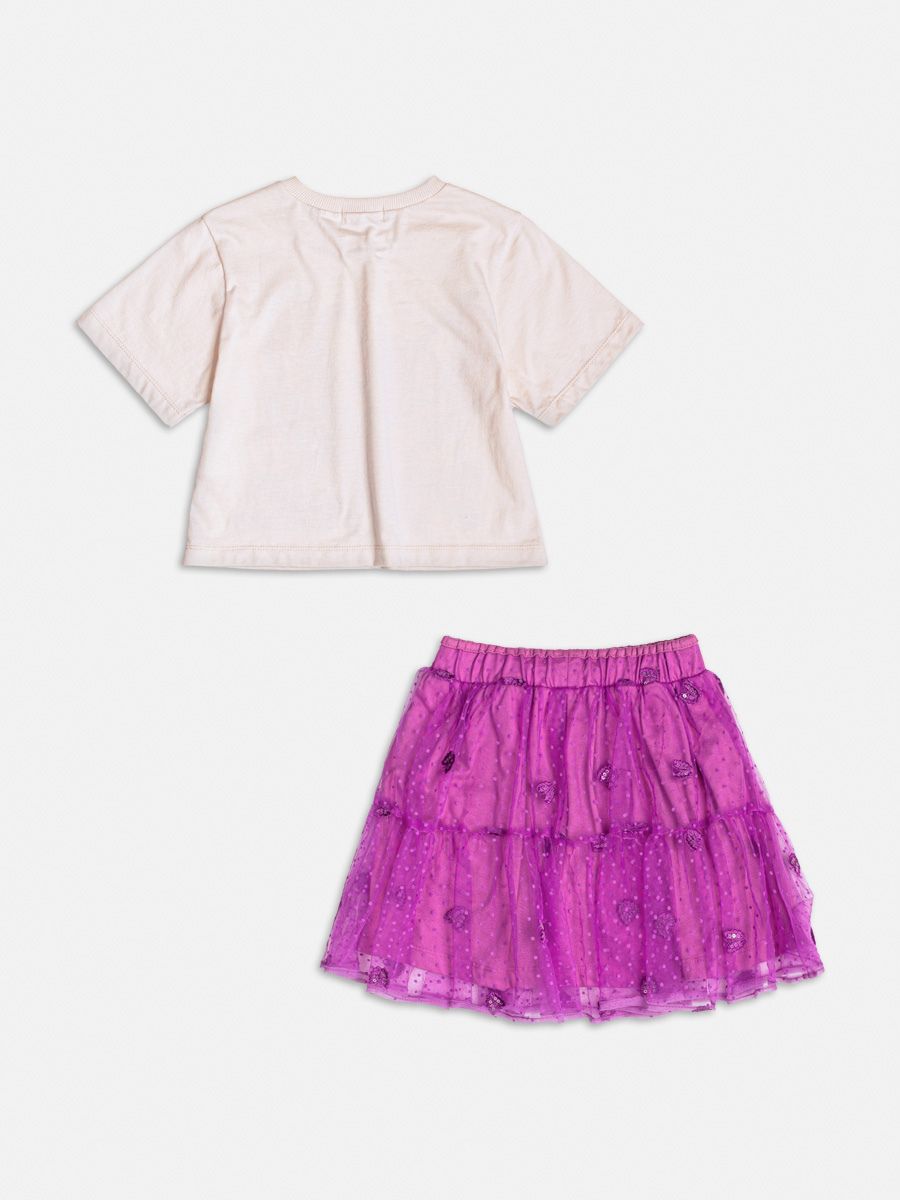 Blusa Angel com Strass Bege