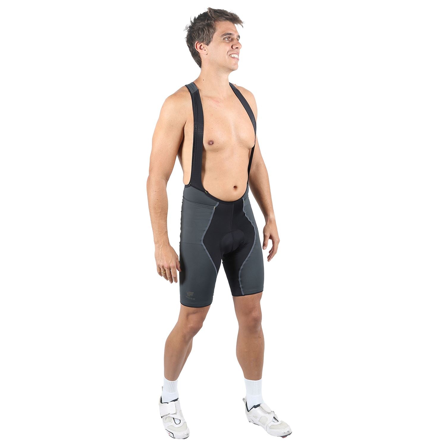 Bretelle Pee and Poop Easy Preto c/ Estanho Masculino
