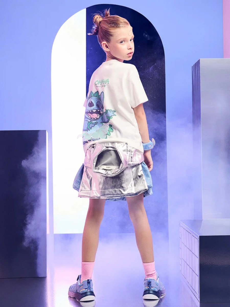 Blusa Licenciada Disney Pérola Lilo e Stitch