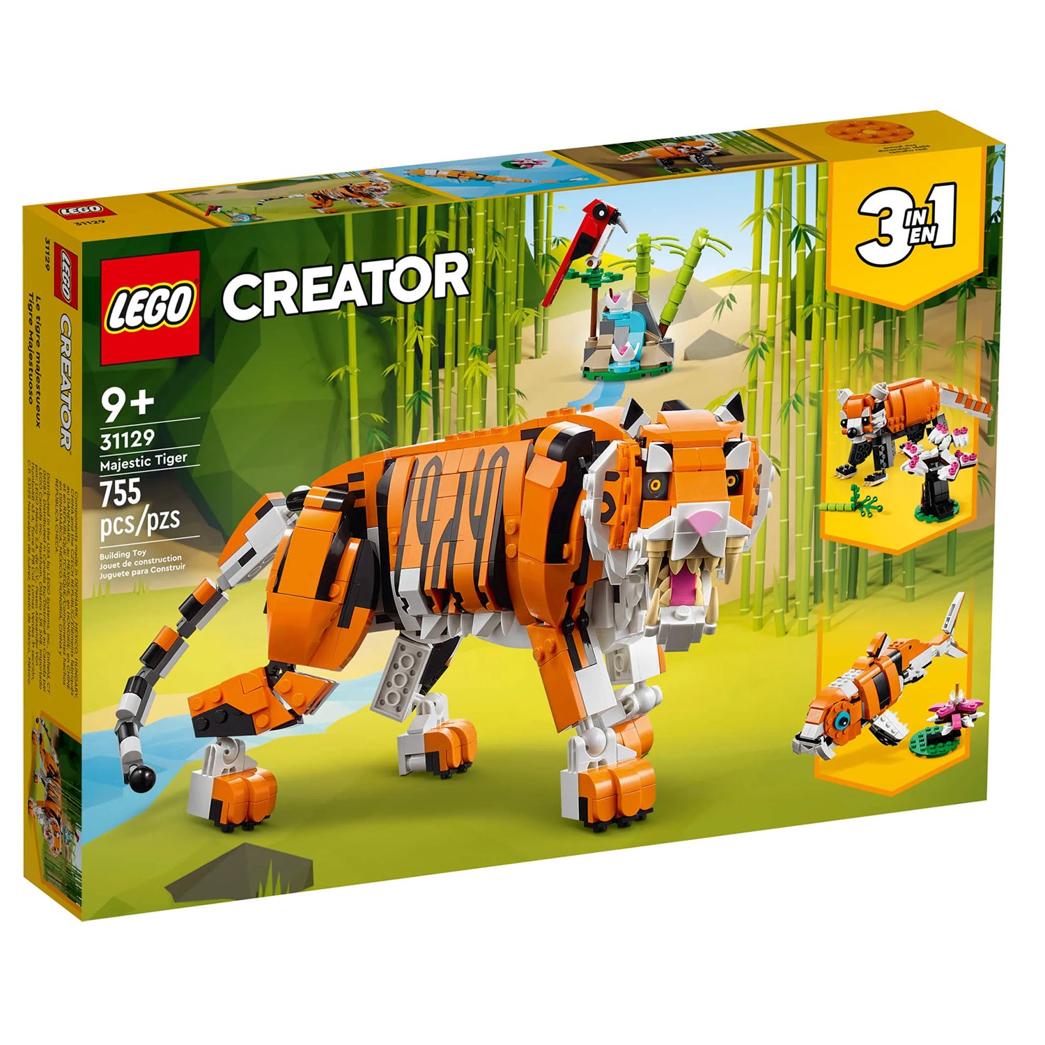 Lego Creator 3 em 1 - Tigre Majestoso