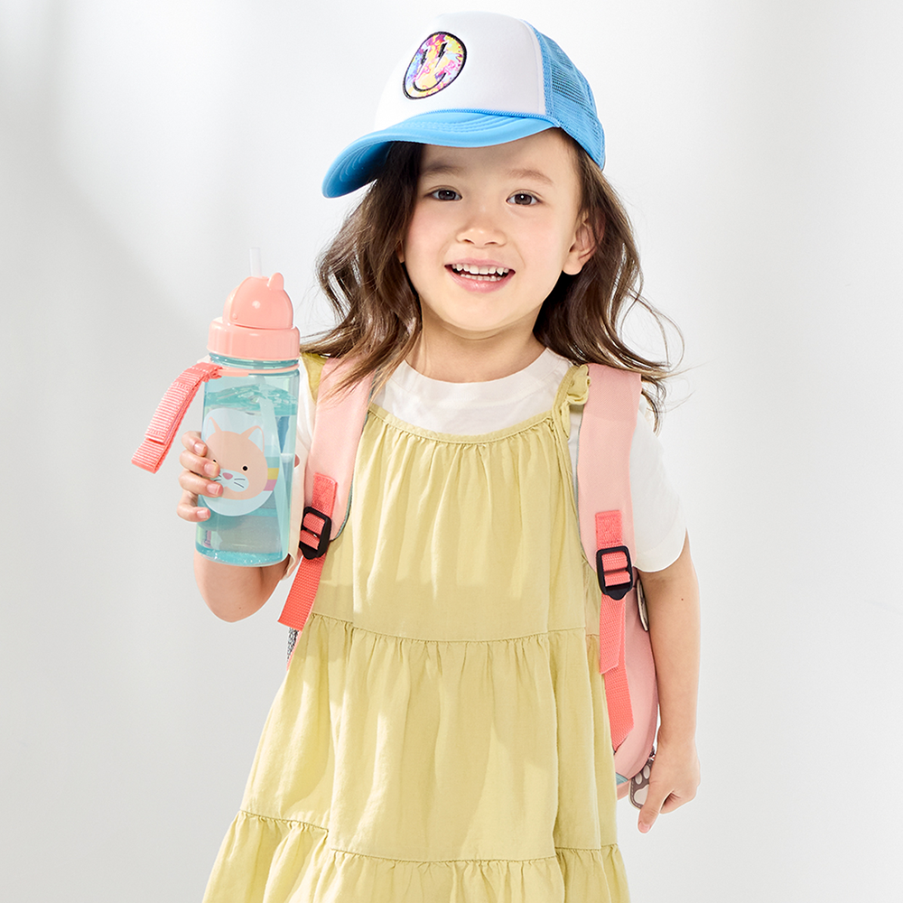 Garrafa Flip Zoo Gatinha Skip Hop - 384 ml